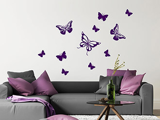 Wandtattoo Schmetterling bei ❤️ online WANDTATTOO.DE kaufen