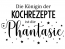 Wandtattoo Kochrezepte Phantasie mit Sternen Motivansicht