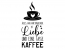 Wandtattoo Liebe und eine Tasse Kaffee Motivansicht