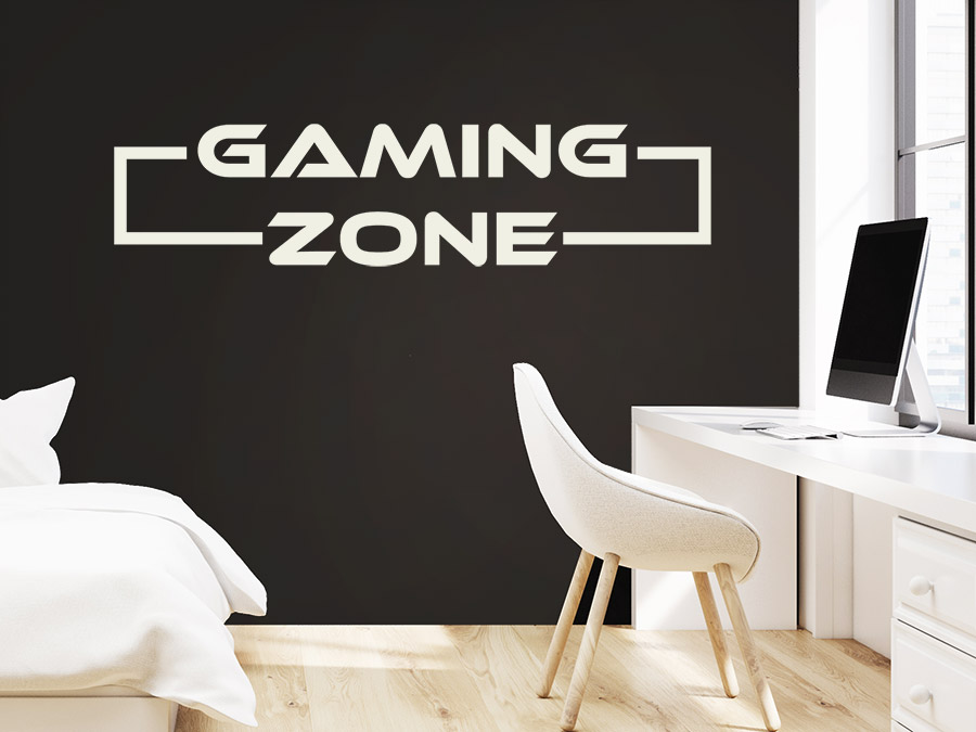 Gaming Zone, Gamer Zimmer Zeichen, Gaming Aufkleber, Gamer Wandaufkleber,  Wandtattoo, Gamer Dekor, Gamer Wand Raum -  Österreich