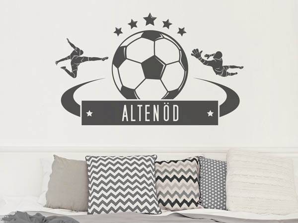 Wandtattoo Altenöd Fußball