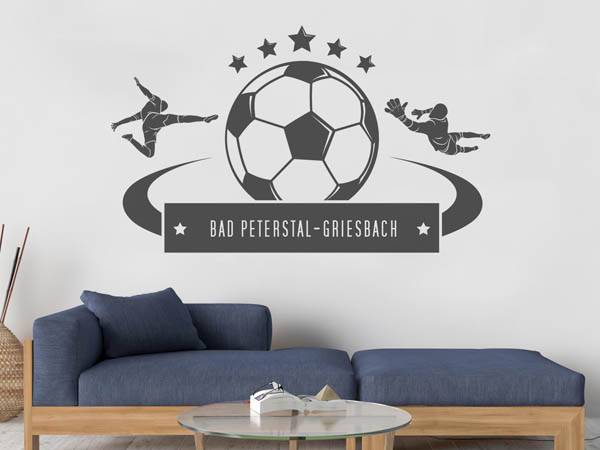 Wandtattoo Bad Peterstal-Griesbach Fußball