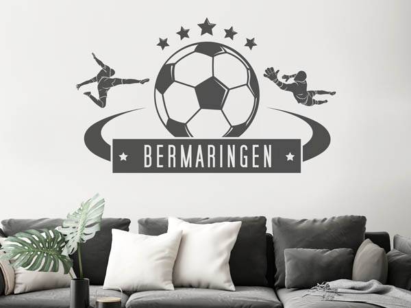 Wandtattoo Bermaringen Fußball