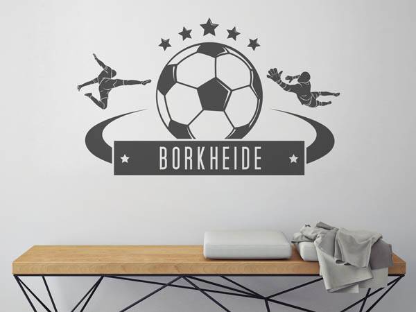 Wandtattoo Borkheide Fußball