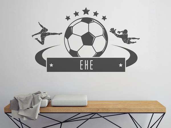 Wandtattoo Ehe Fußball