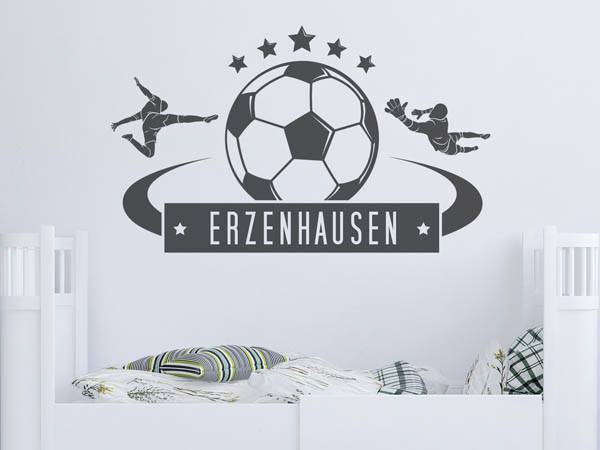 Wandtattoo Erzenhausen Fußball