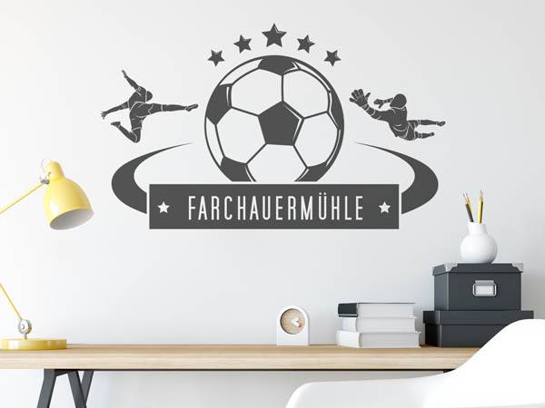 Wandtattoo Farchauermühle Fußball