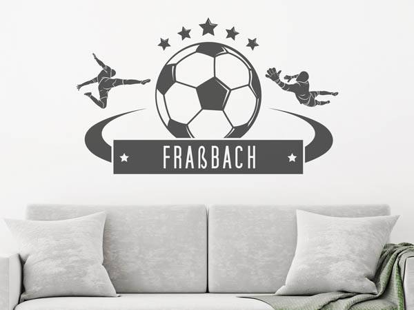 Wandtattoo Fraßbach Fußball