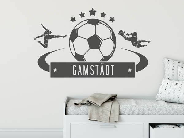 Wandtattoo Gamstädt Fußball
