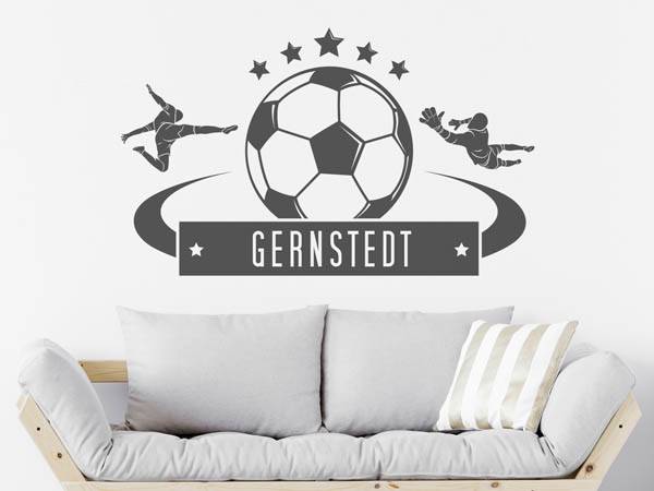 Wandtattoo Gernstedt Fußball