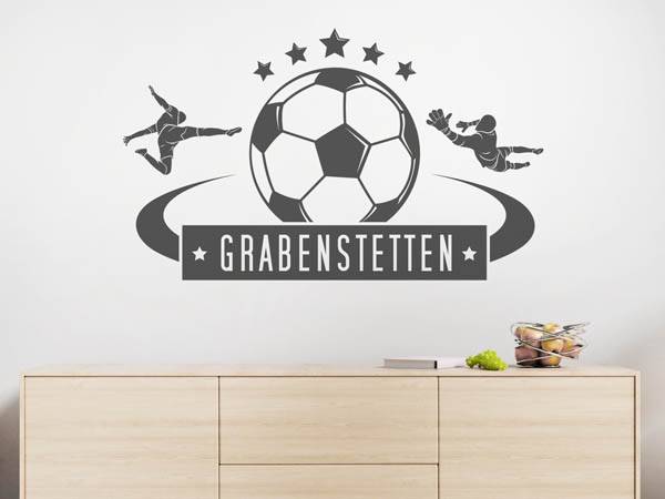 Wandtattoo Grabenstetten Fußball
