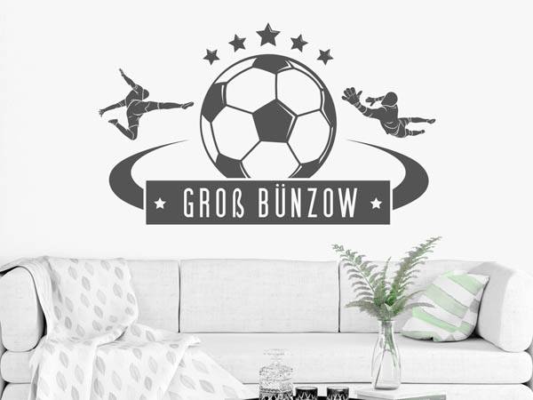 Wandtattoo Groß Bünzow Fußball