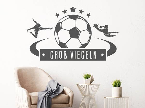 Wandtattoo Groß Viegeln Fußball
