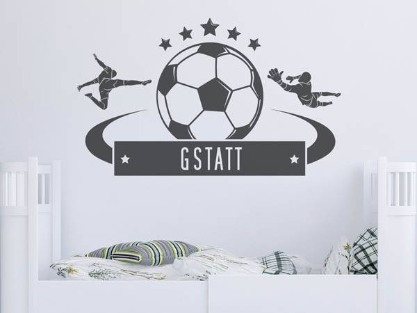 Wandtattoo Gstatt Fußball