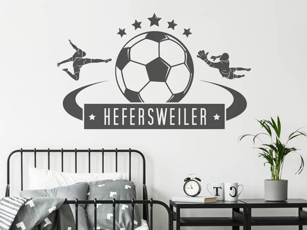 Wandtattoo Hefersweiler Fußball