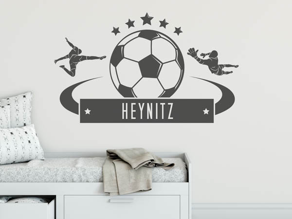 Wandtattoo Heynitz Fußball