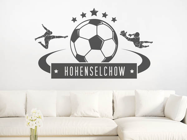 Wandtattoo Hohenselchow Fußball