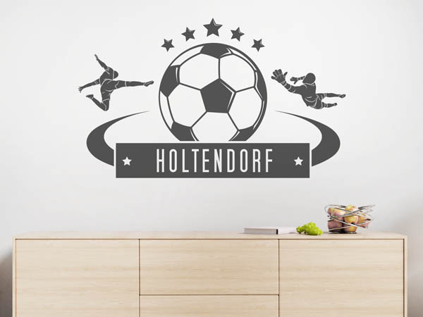 Wandtattoo Holtendorf Fußball