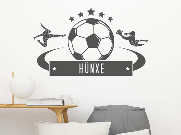 Wandtattoo Hünxe Fußball