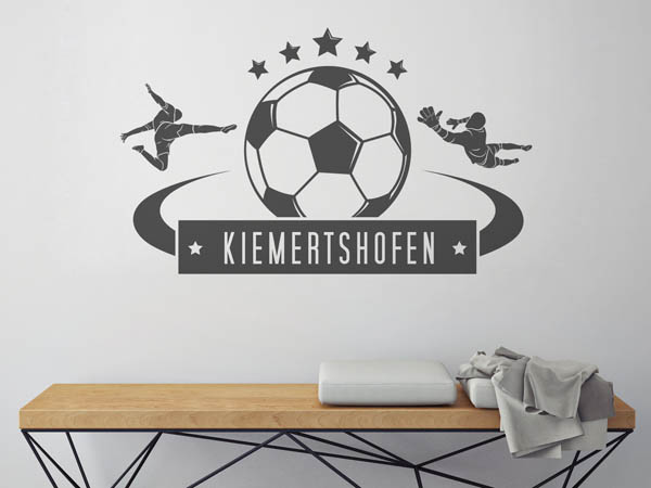 Wandtattoo Kiemertshofen Fußball