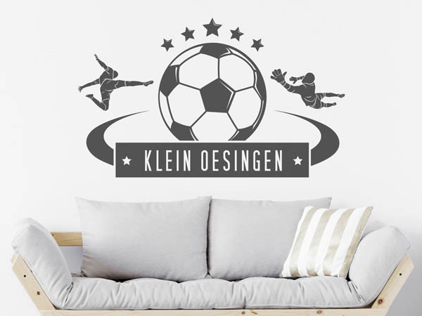 Wandtattoo Klein Oesingen Fußball