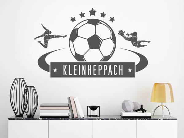 Wandtattoo Kleinheppach Fußball