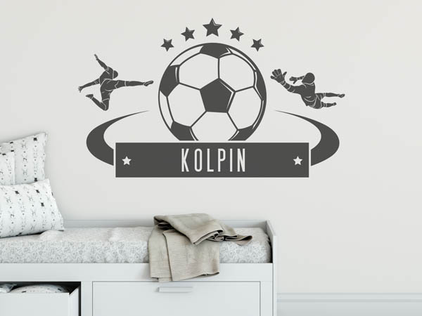 Wandtattoo Kolpin Fußball