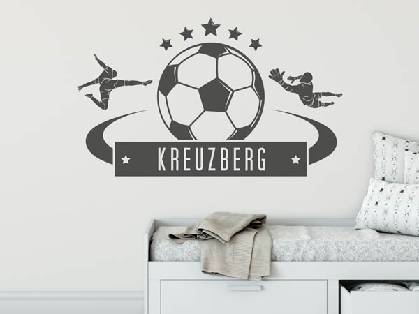 Wandtattoo Kreuzberg Fußball