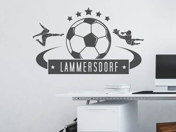 Wandtattoo Lammersdorf Fußball