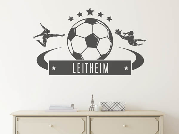 Wandtattoo Leitheim Fußball