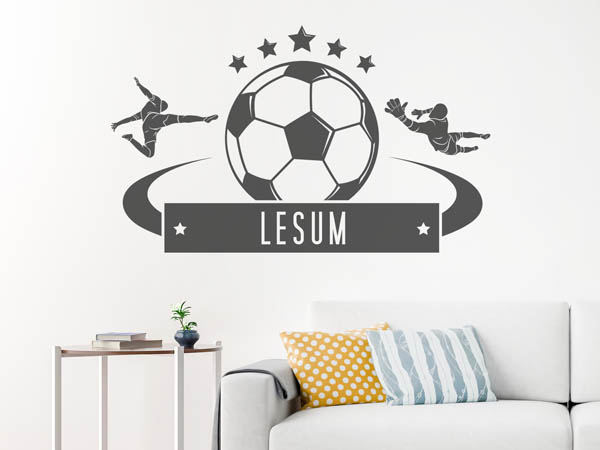 Wandtattoo Lesum Fußball