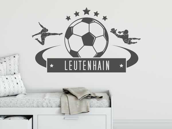 Wandtattoo Leutenhain Fußball