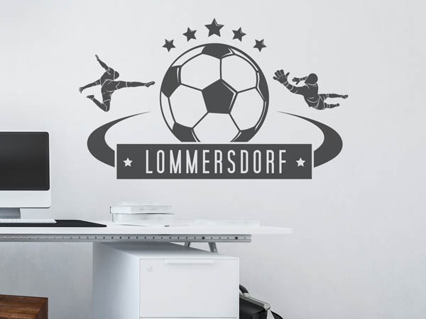 Wandtattoo Lommersdorf Fußball