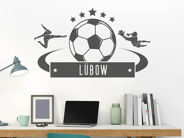 Wandtattoo Lübow Fußball