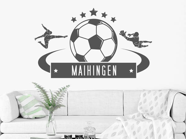 Wandtattoo Maihingen Fußball