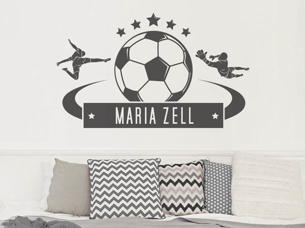 Wandtattoo Maria Zell Fußball