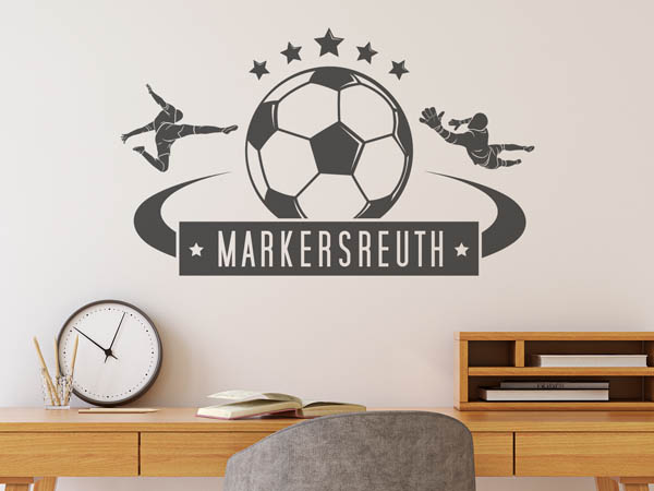 Wandtattoo Markersreuth Fußball