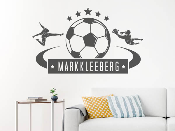 Wandtattoo Markkleeberg Fußball