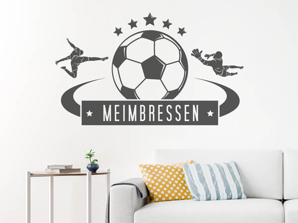 Wandtattoo Meimbressen Fußball