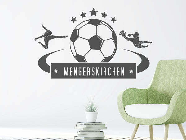Wandtattoo Mengerskirchen Fußball