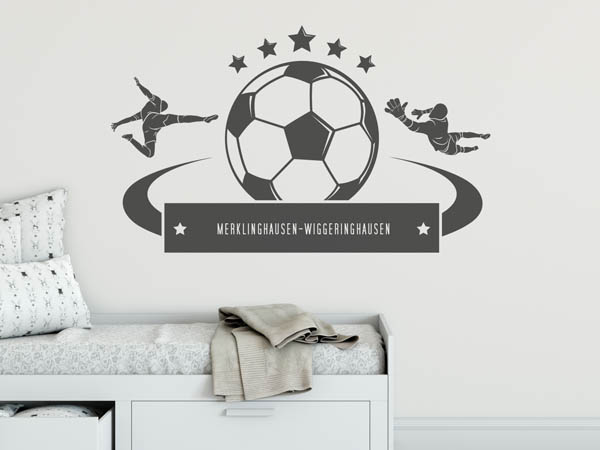 Wandtattoo Merklinghausen-Wiggeringhausen Fußball