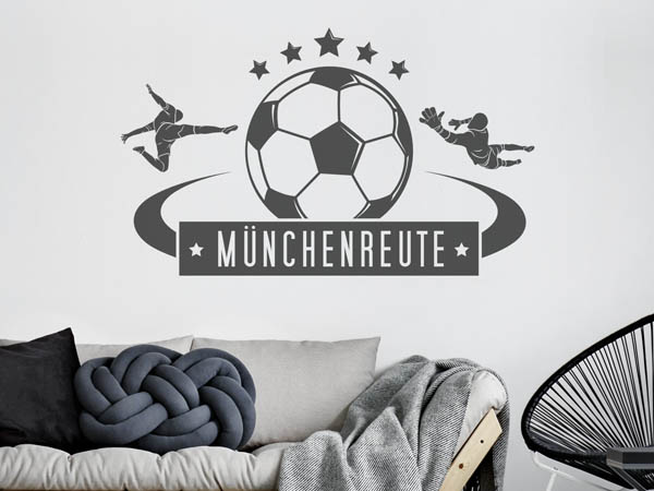 Wandtattoo Münchenreute Fußball