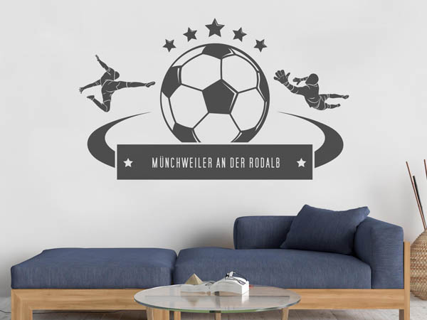 Wandtattoo Münchweiler an der Rodalb Fußball