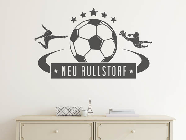 Wandtattoo Neu Rullstorf Fußball