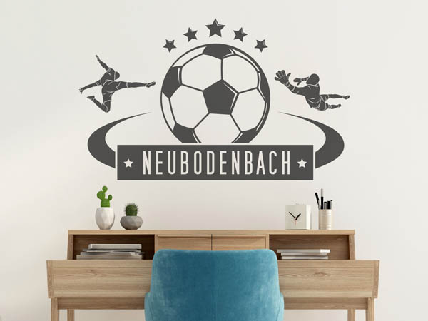 Wandtattoo Neubodenbach Fußball