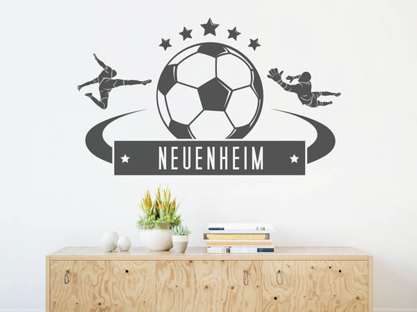 Wandtattoo Neuenheim Fußball