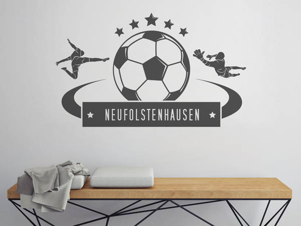 Wandtattoo Neufolstenhausen Fußball