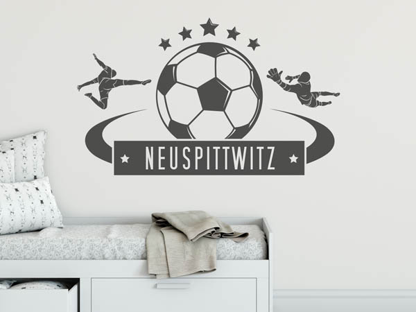 Wandtattoo Neuspittwitz Fußball