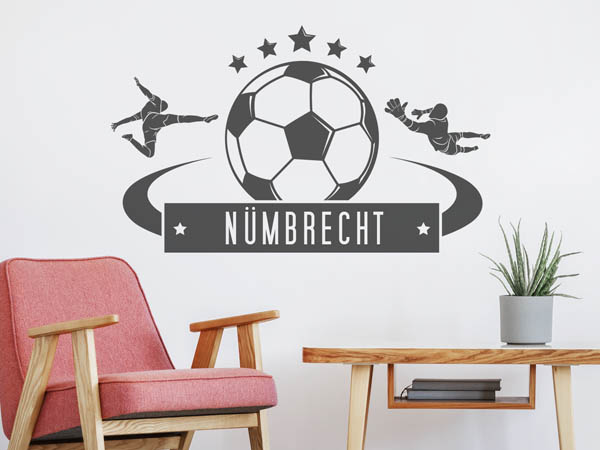 Wandtattoo Nümbrecht Fußball