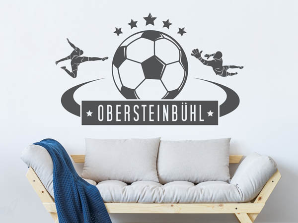 Wandtattoo Obersteinbühl Fußball
